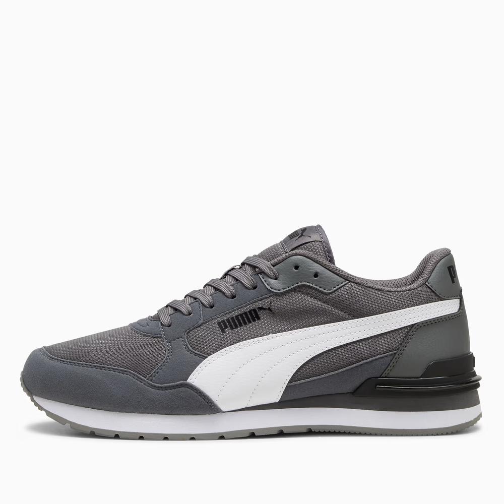 Unisex boty Puma ST Runner v4 Mesh 39966603 - šedivé