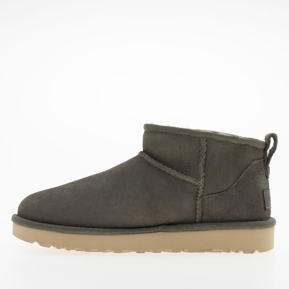 Dámské boty Ugg W Classic Ultra Mini 1116109-DDRG - šedivé