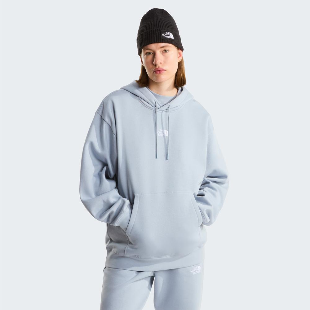 Dámská mikina The North Face Essential Oversize Hoodie 0A89ENFM21 - šedivé