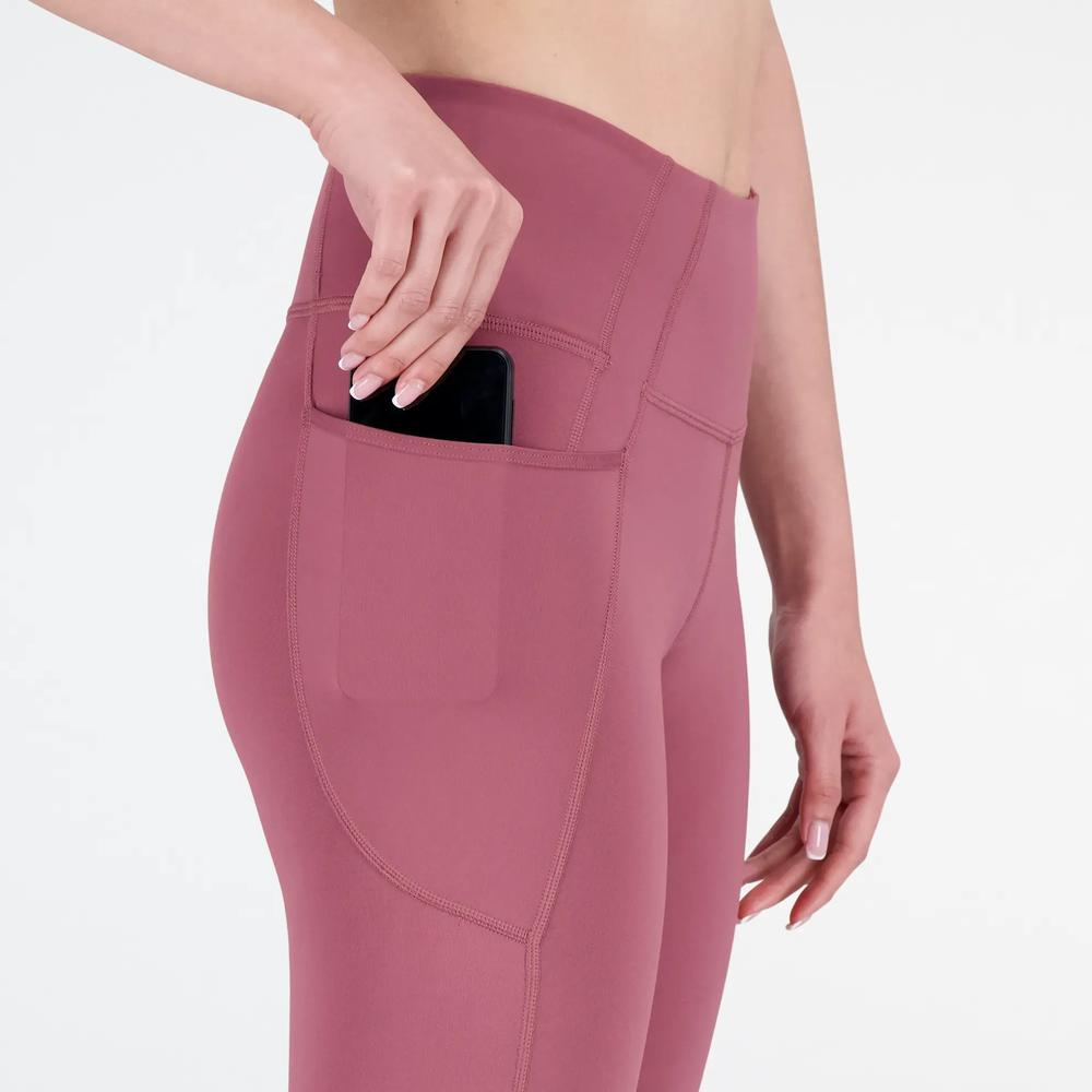 Dámské kalhoty New Balance WP21112WAD – růžové