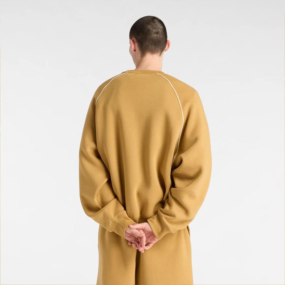 Pánská mikina New Balance MT61U4JOABG - oranžové