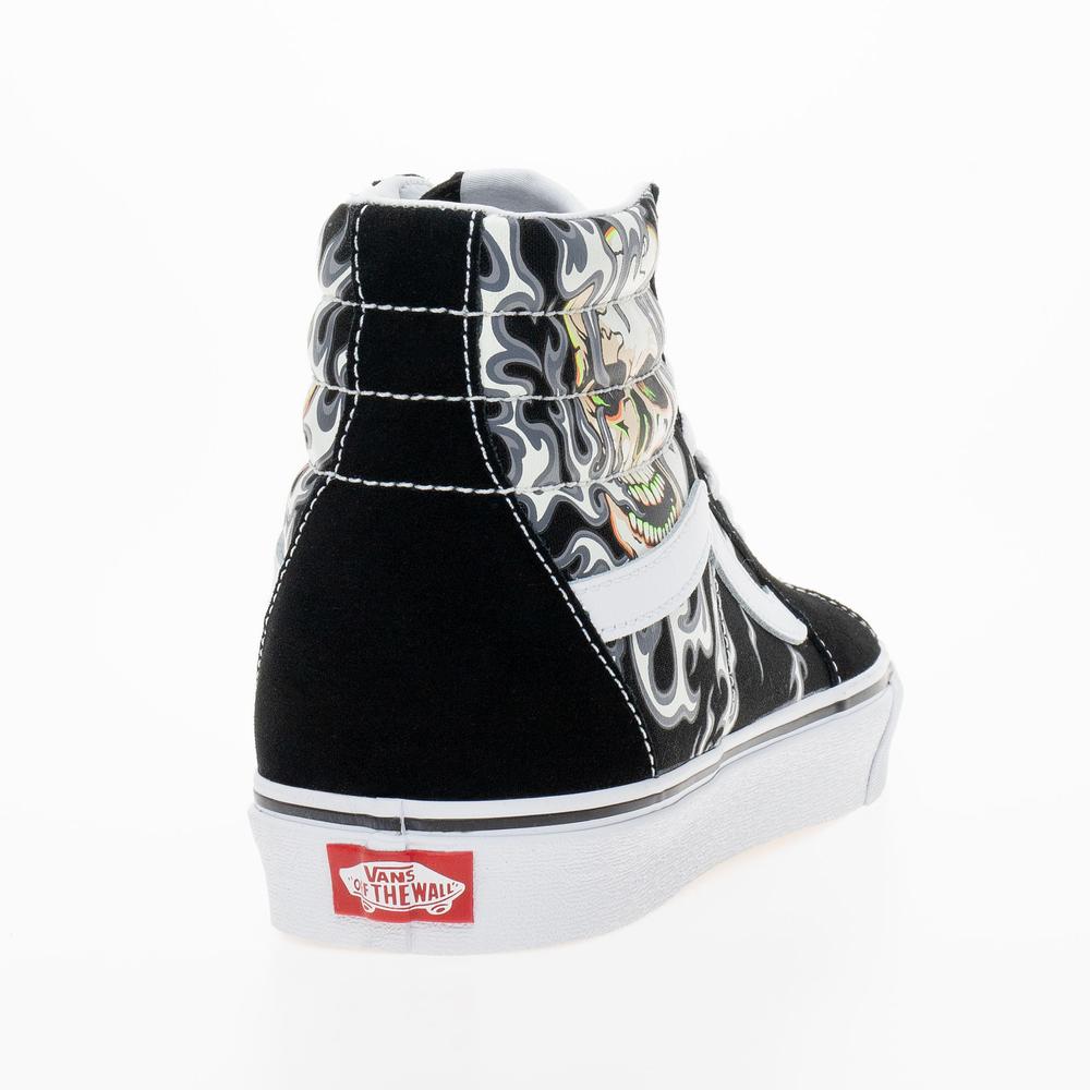 Boty Vans SK8-HI VN0007NSBMW1 - černé