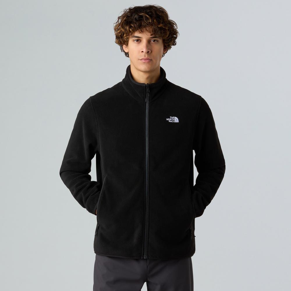 Pánská mikina The North Face Glacier Full-Zip Fleece 0A8D0RJK31 - černé