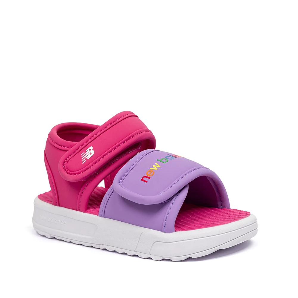 Dětské sandály New Balance SIA750D3 - růžové