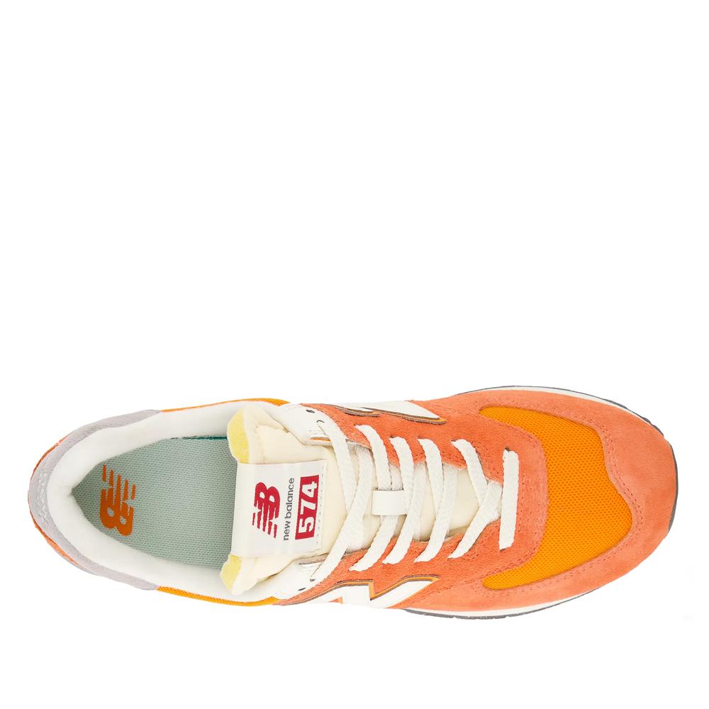 Boty New Balance U574RCB - oranžové