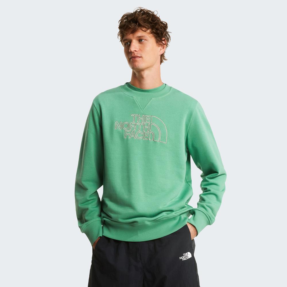 Pánská mikina The North Face Drew Peak Light 0A8C1CMUA1 - zelené