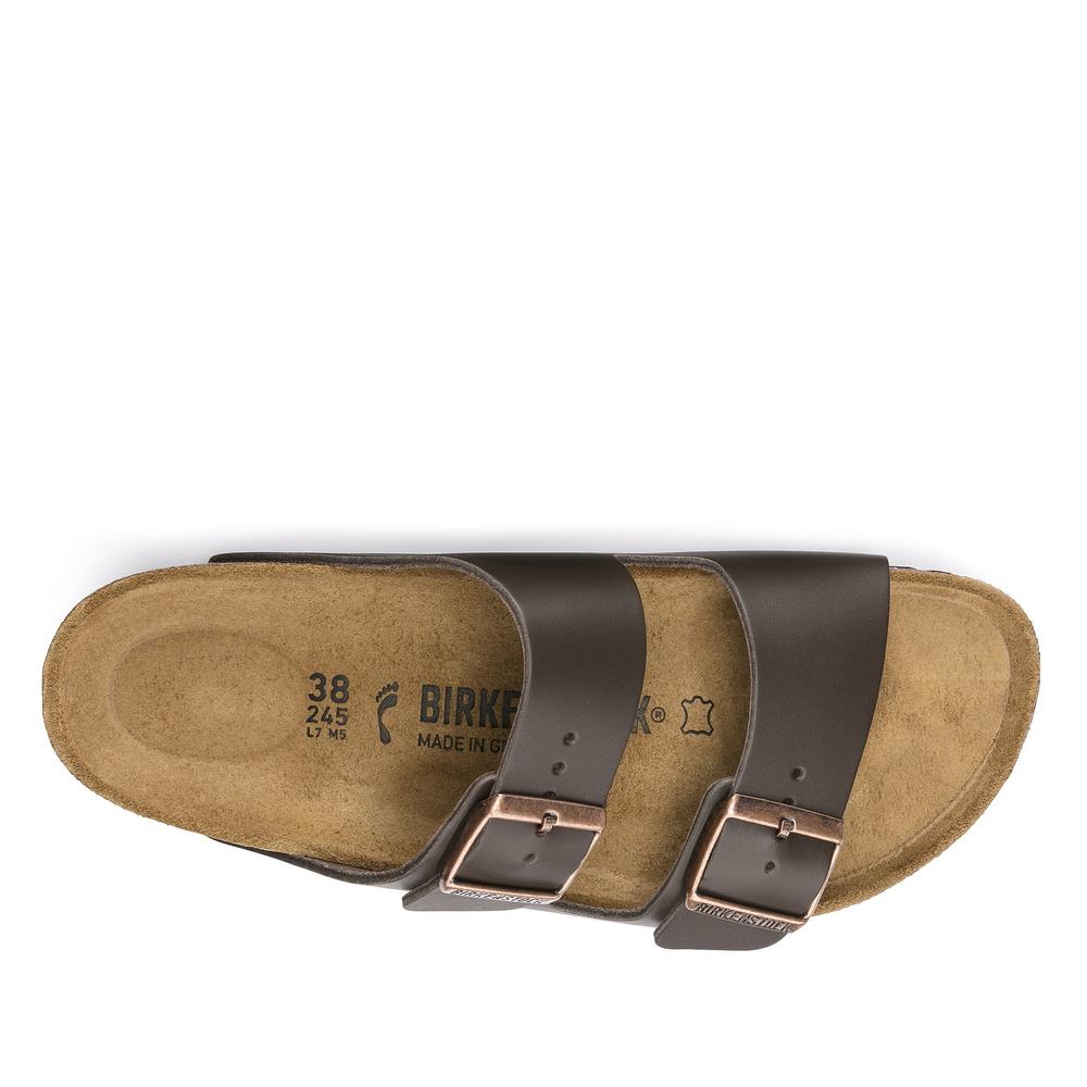 Žabky unisex Birkenstock Arizona 51101 - hnědé