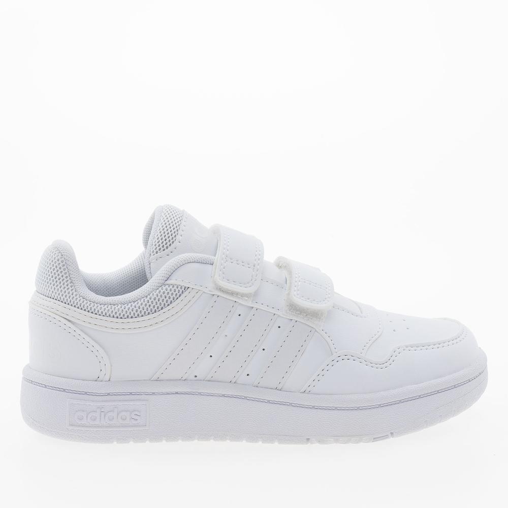 Boty dětské adidas Hoops GW0436 - bílé