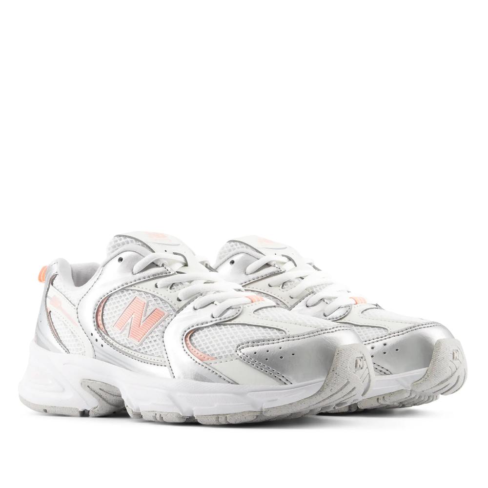 Dětské boty New Balance G5308SR - stříbně