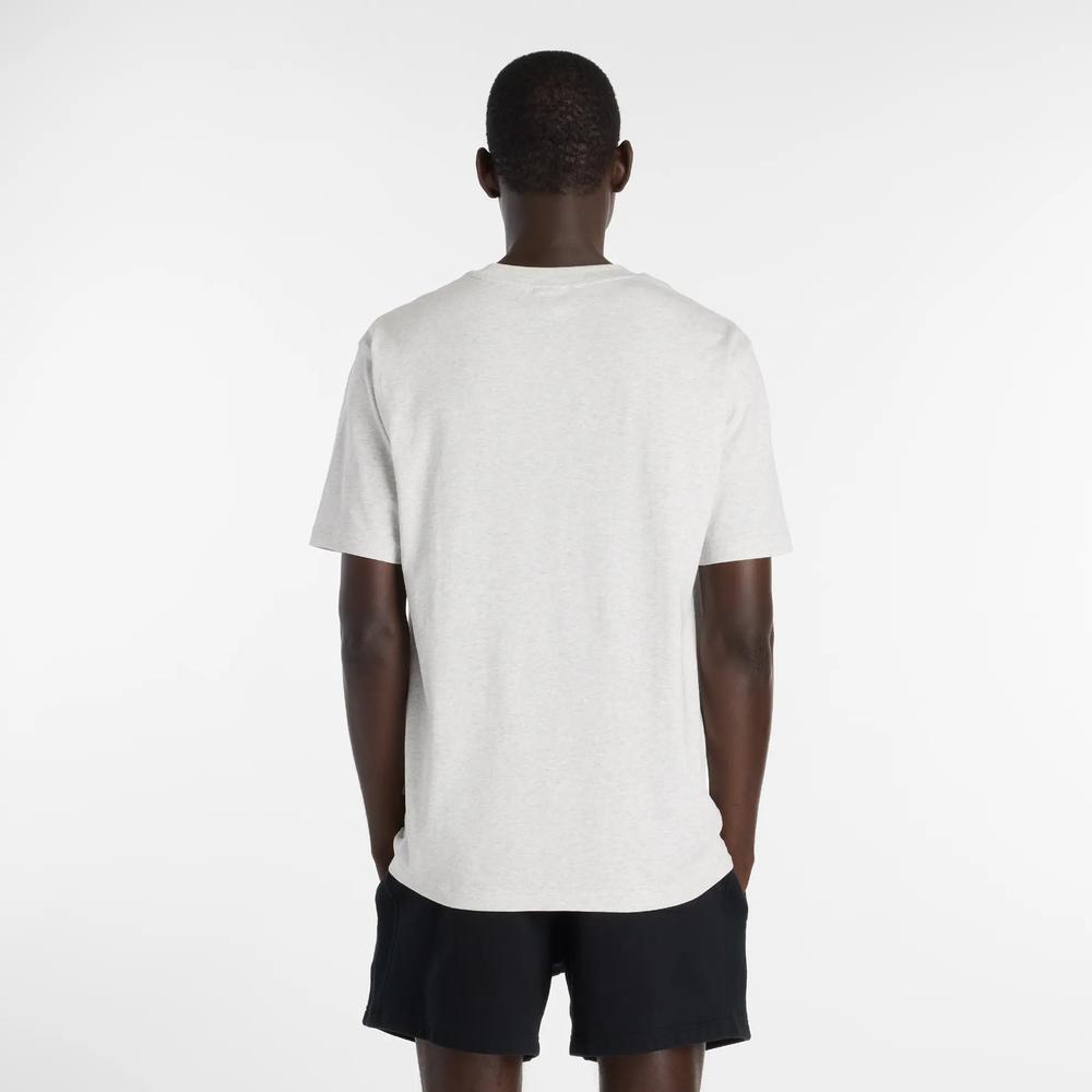 Pánské tričko New Balance MT61H0DXAHH - šedivé