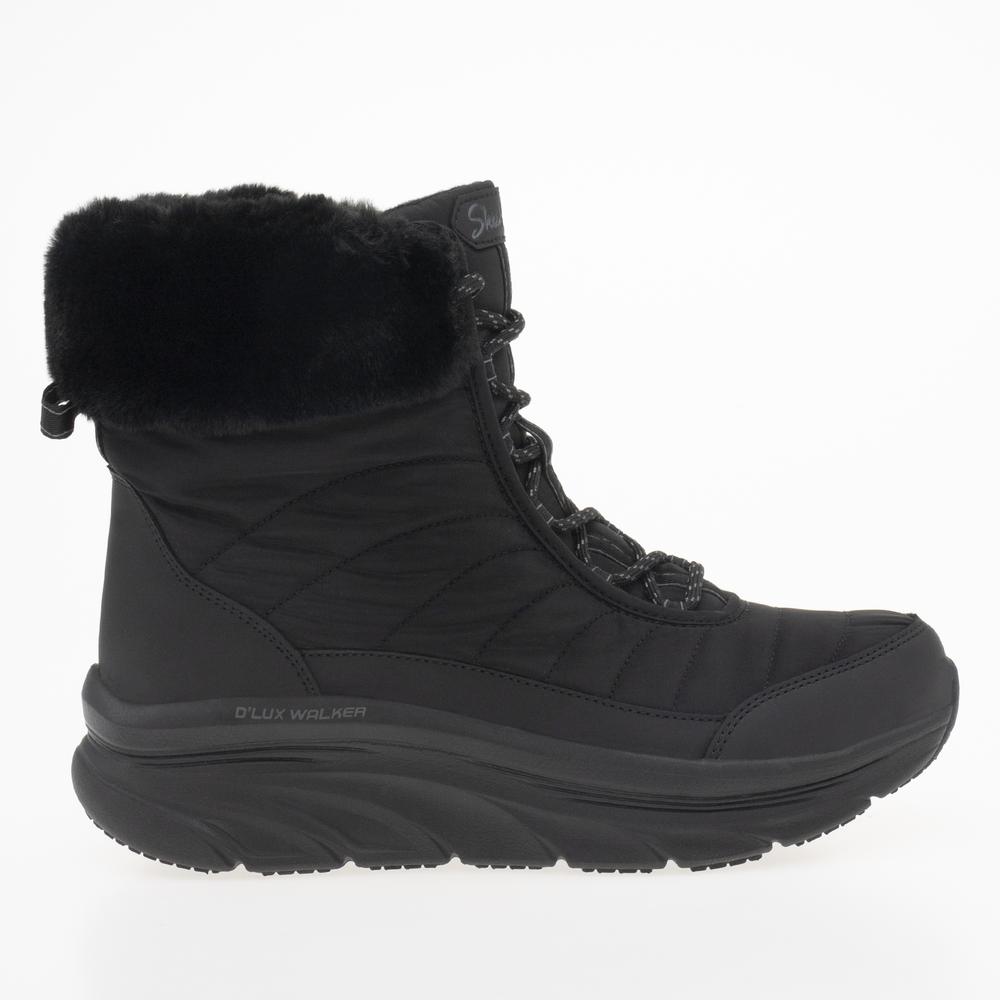 Boty Skechers D'Lux Walker Winter Solstice 167388BBK - černé
