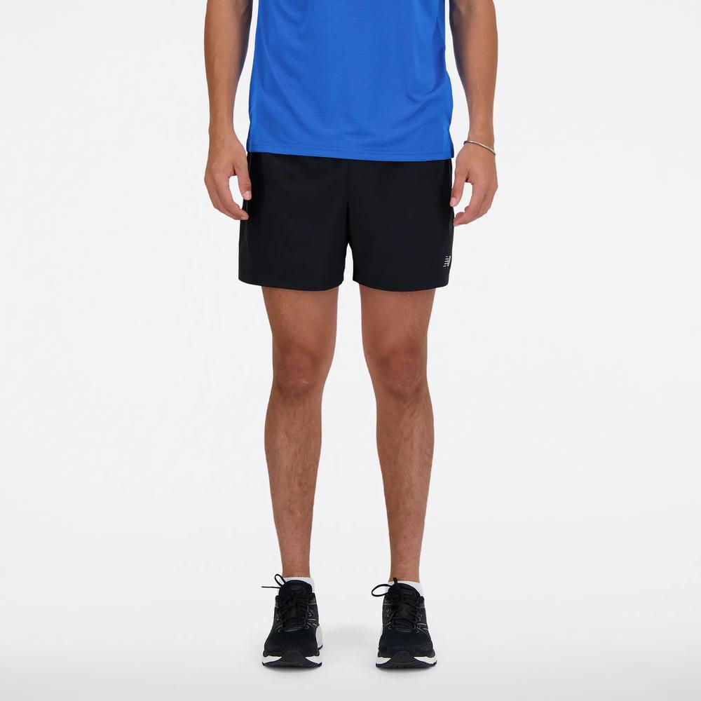 Pánské šortky New Balance MS41227BK - černé
