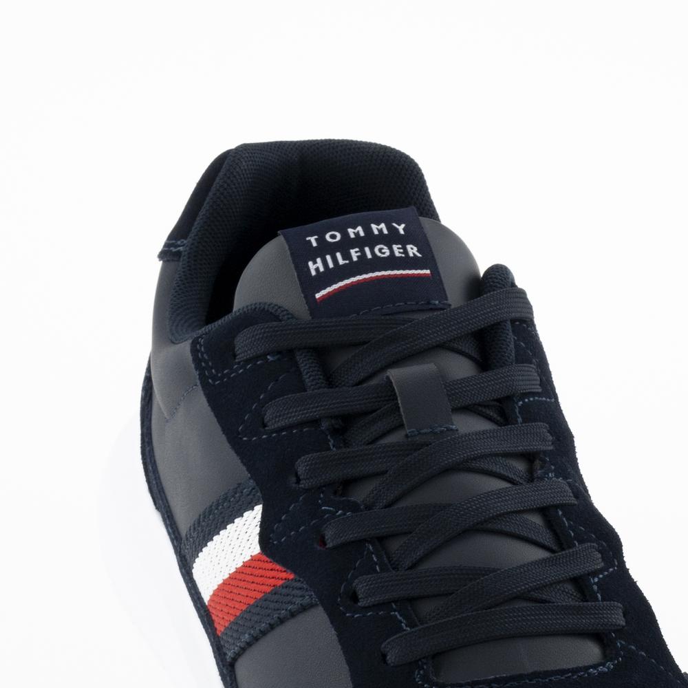 Boty Tommy Hilfiger Lightweight Leather FM0FM04427-DW5 - tmavě modrě