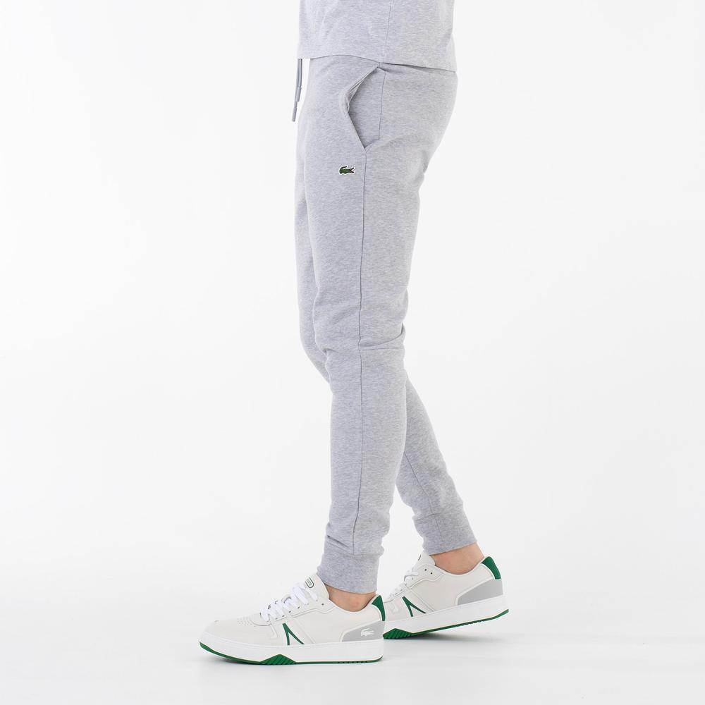 Kalhoty Lacoste Tracksuit Trousers Bottom XH9624-CCA - šedivé