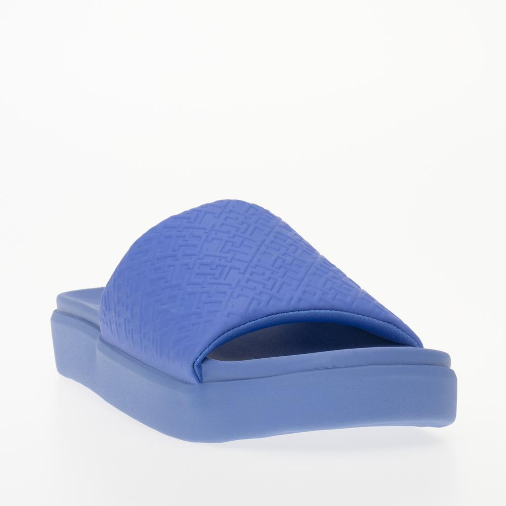 Žabky Tommy Hilfiger Monogram Pool FW0FW07855-C30 - modré