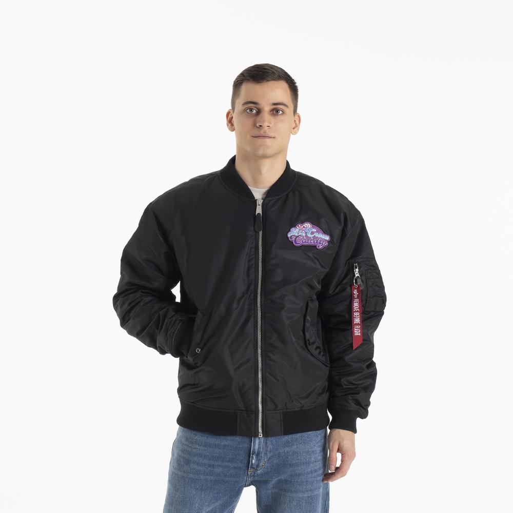 Bunda Alpha Industries MA-1 Candy Crew 14814003 - černé