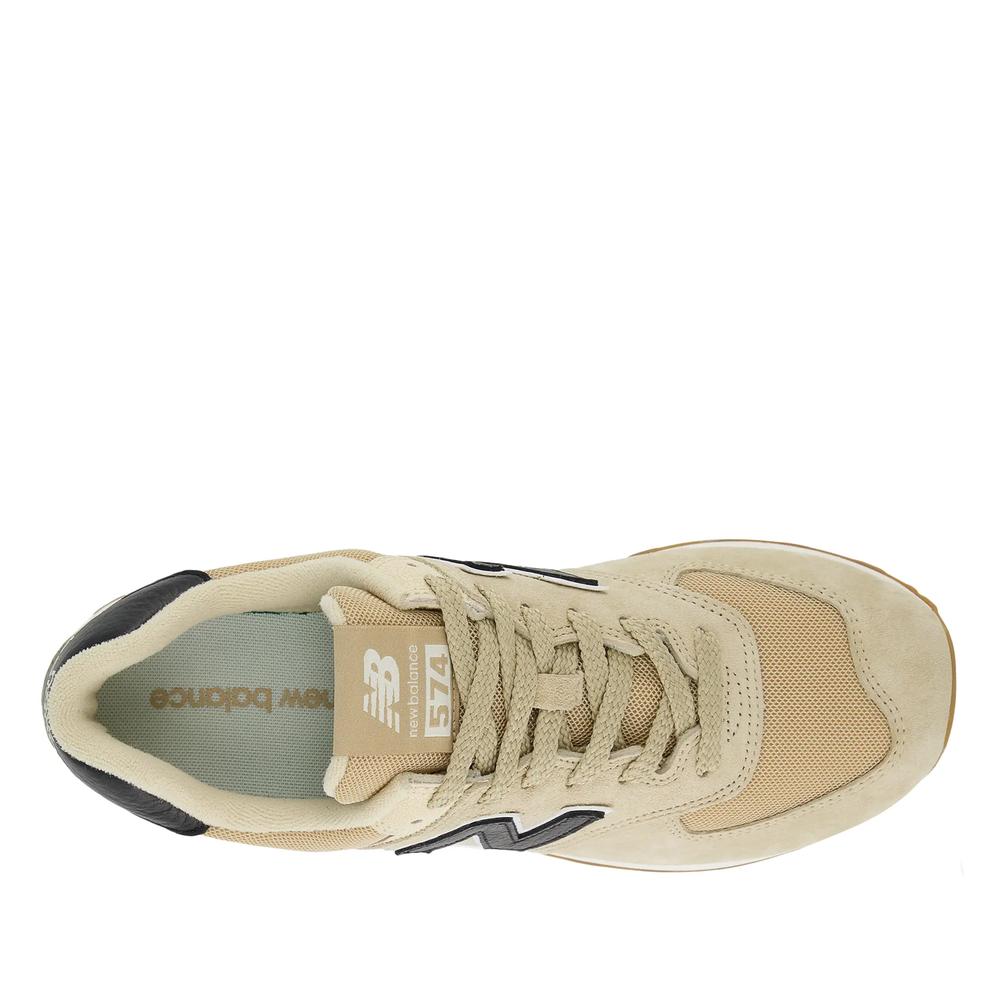 Boty New Balance U574RAC - béžové