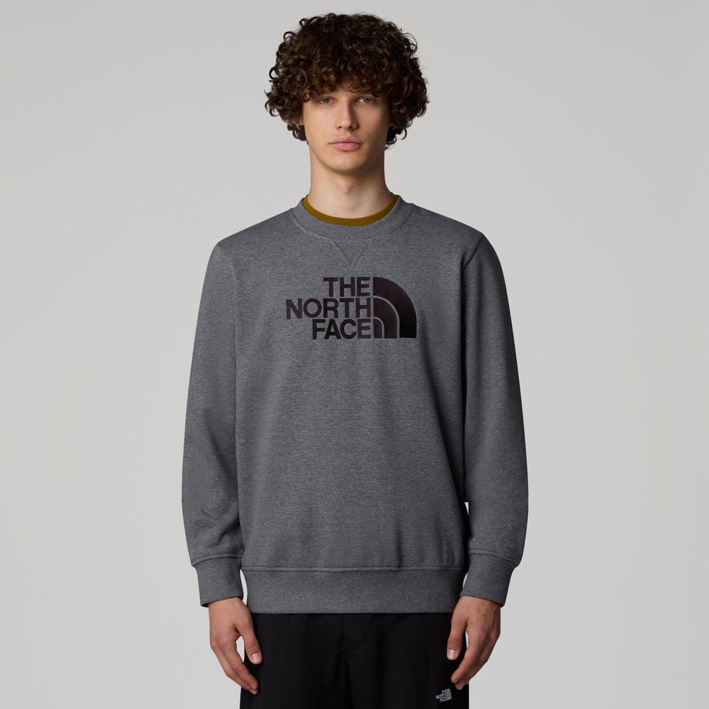 Mikina The North Face Drew Peak Crew 0A89EKDYY1 - šedivé