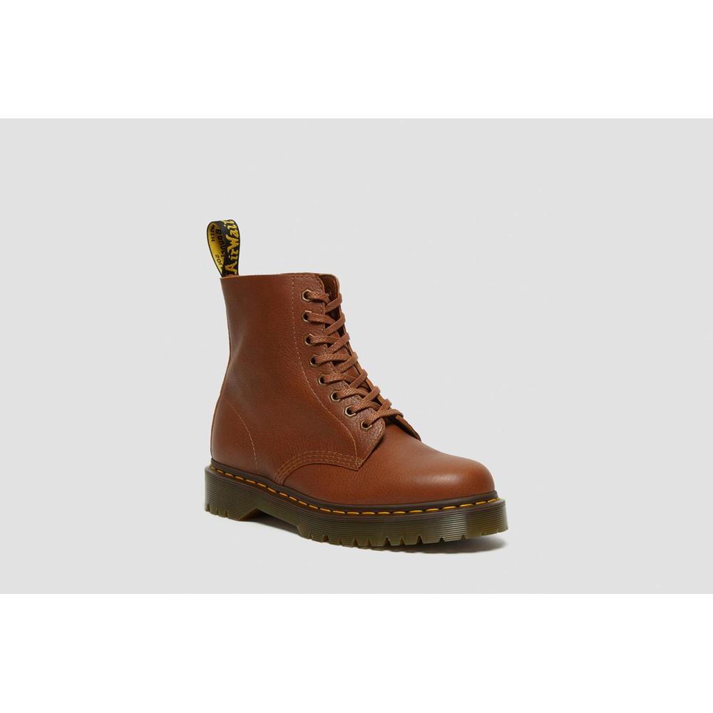 Boty Dr. Martens 1460 Pascal Bex Leather Boots 26981220 - hnědé