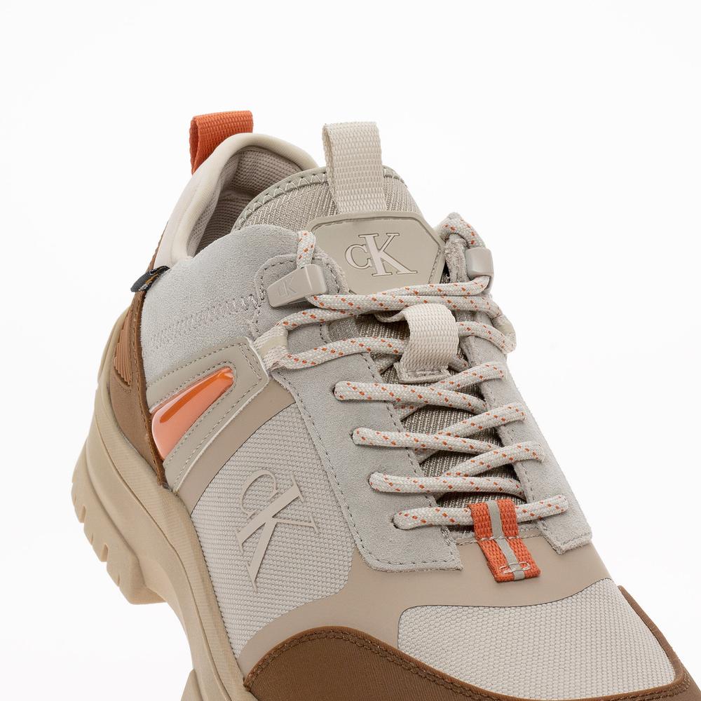 Boty Calvin Klein Jeans Hiking Lace Up Low Cor YM0YM00801-0HI - různobarevné