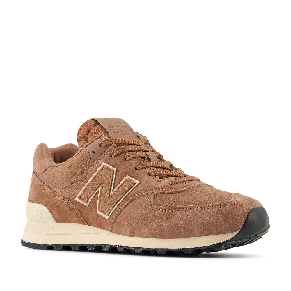 Boty New Balance U574LWG - hnedé