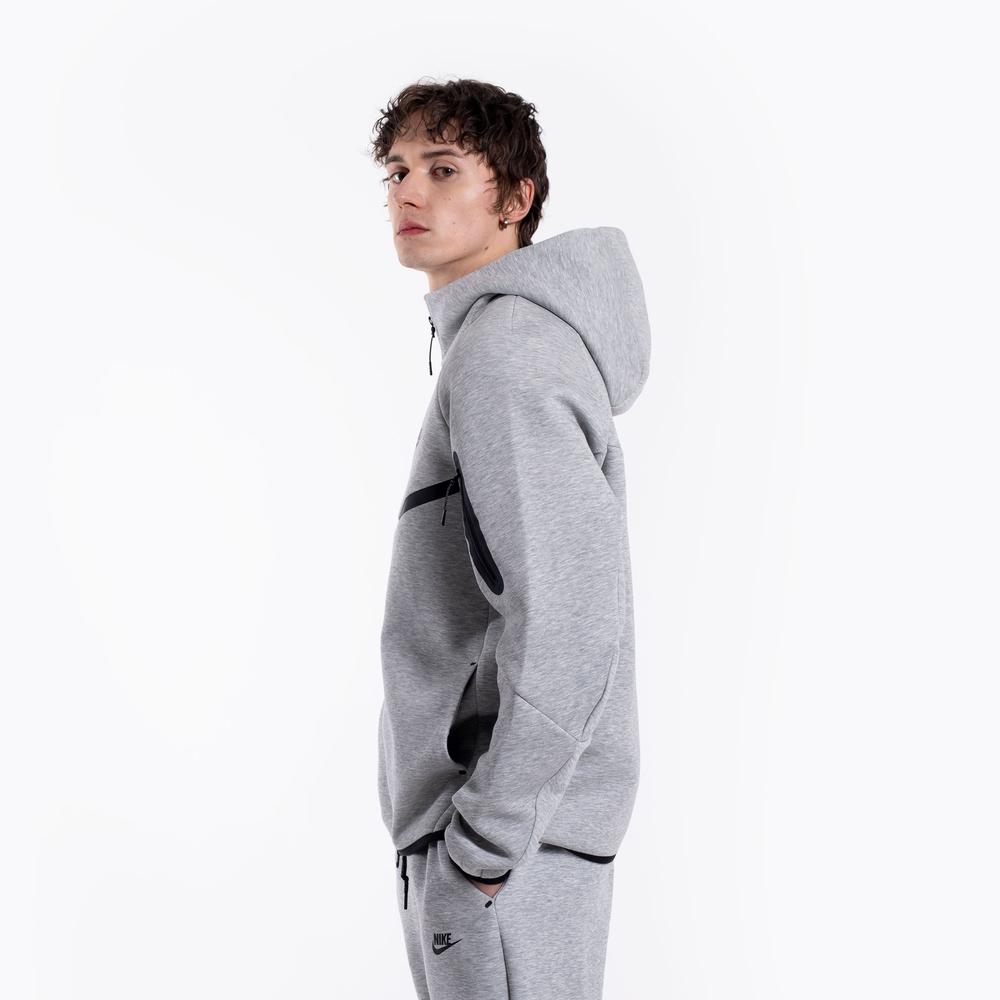 Mikina pánské Nike Tech Fleece Windrunner Full-Zip HV0949-063 - šedivé