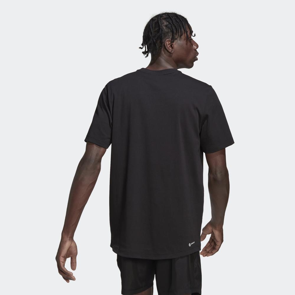 Tričko adidas Designed To Move Logo HM4797 - černé