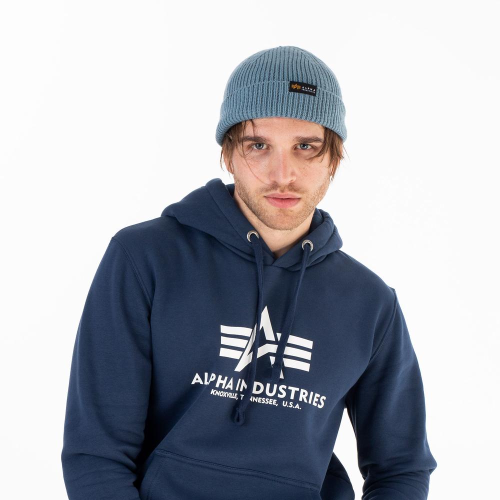 Čepice Alpha Industries Dockers Beanie 138905134 - modré