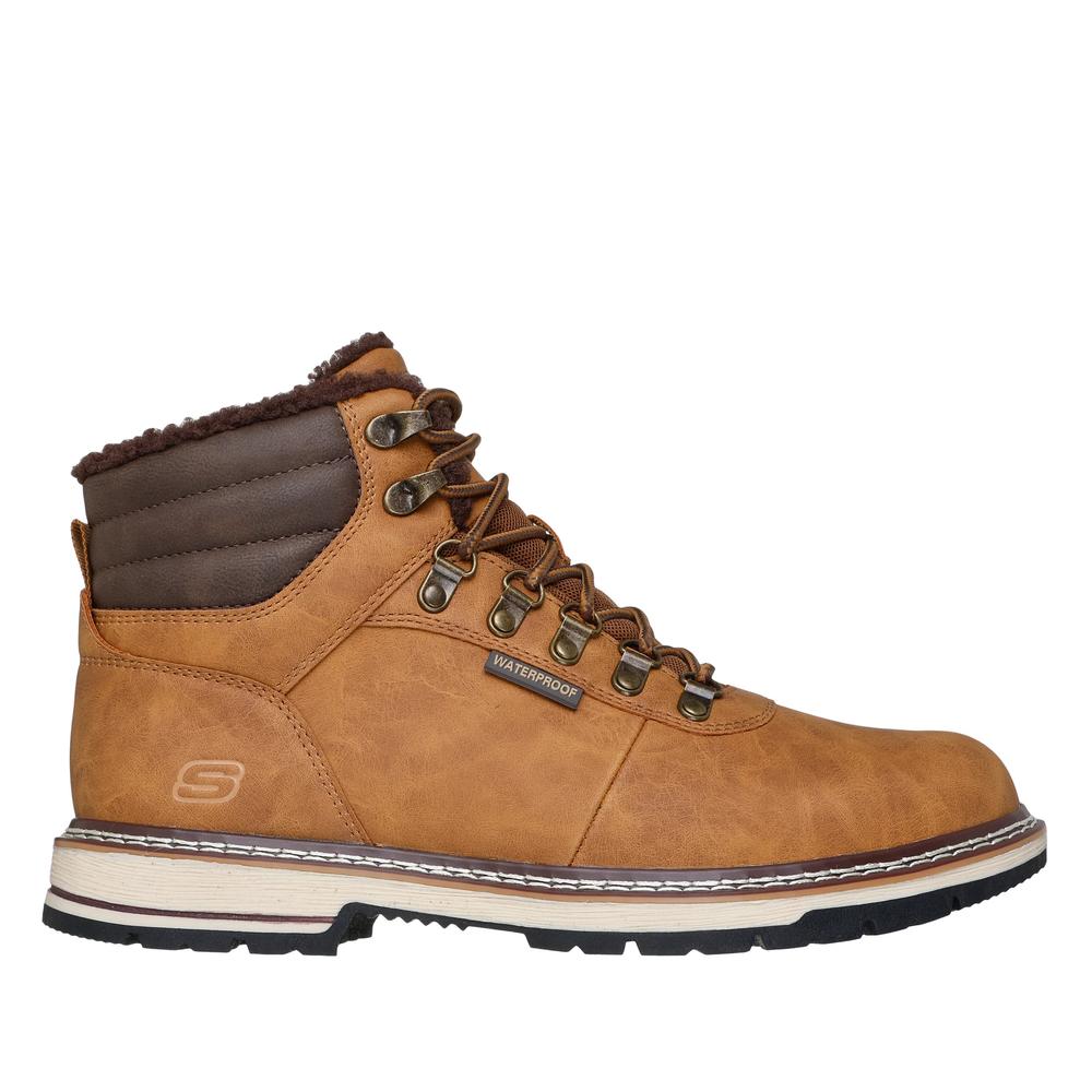 Boty pánské Skechers Corado Memphis 205623WTN - hnědé