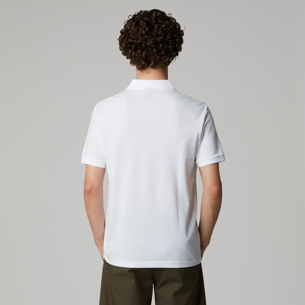 Tričko The North Face Essential Regular Polo 0A8C1PFN41 - bílé