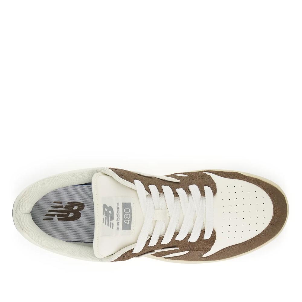 Unisex boty New Balance U480P4QI - hnědé
