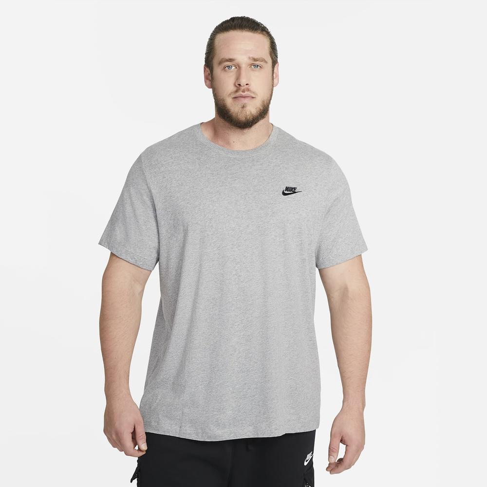 Tričko Nike Sportswear Club AR4997-064 - šedivé