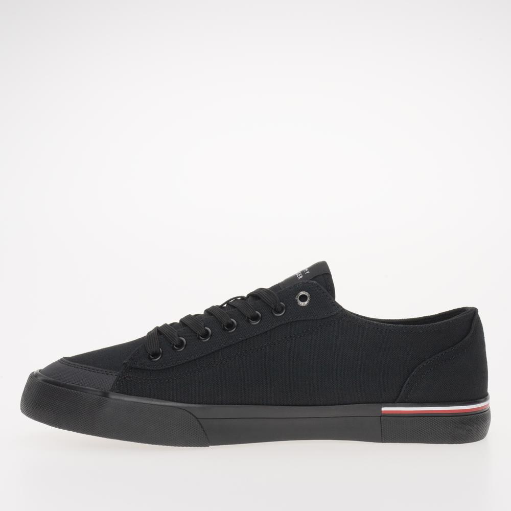 Boty Tommy Hilfiger Corporate Vulc Canvas FM0FM04954-BDS - černé