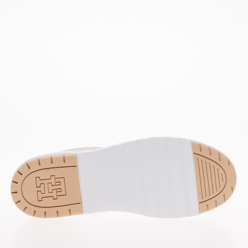 Boty Tommy Hilfiger Th Lo Basket Sneaker FW0FW07309-YBL - béžové