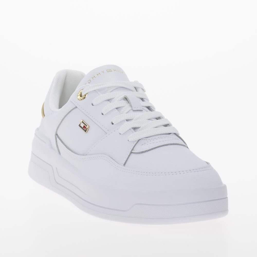 Boty Tommy Hilfiger Essential Basket Sneaker FW0FW08261-YBS - bílé