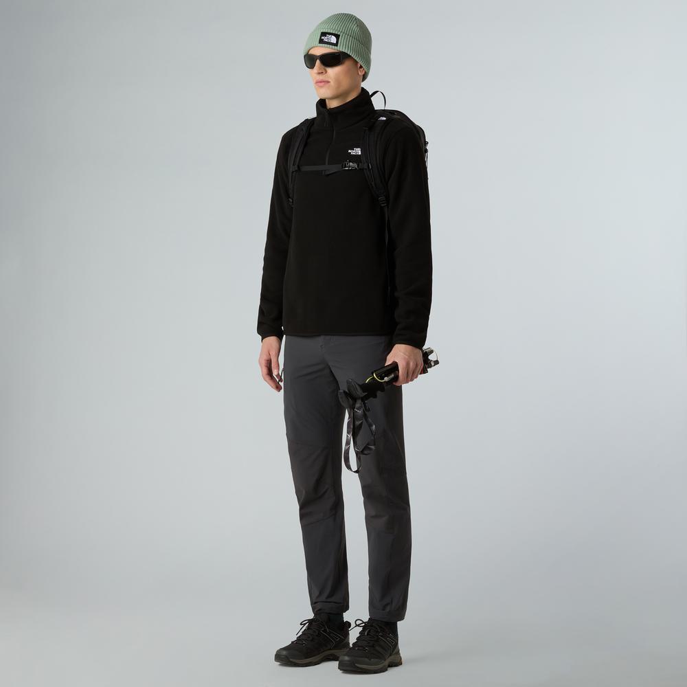 Mikina pánské The North Face Glacier 1/4 Zip Fleece 0A8D0QJK31 - černé