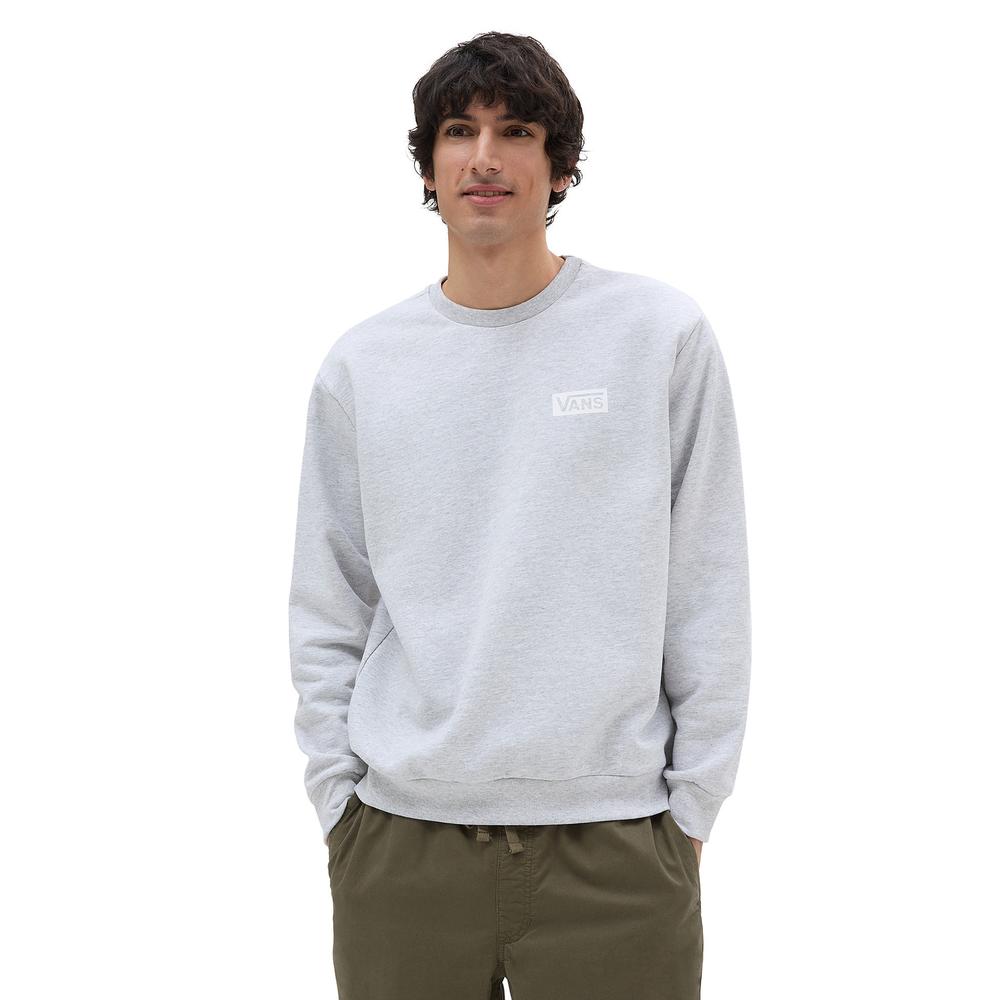 Mikina Vans Relaxed Fit Crew VN0007FP1QI1 - šedivé