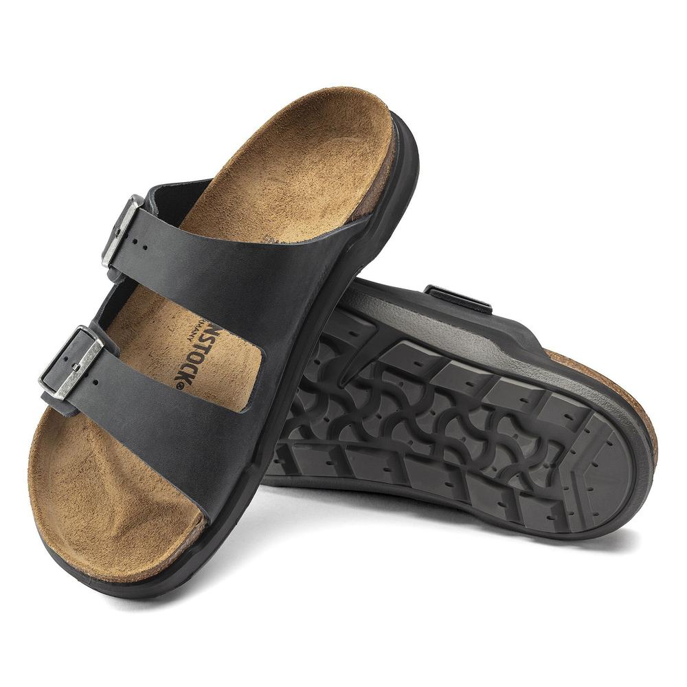 Žabky pánské Birkenstock Arizona Crosstown 1018461 - černé