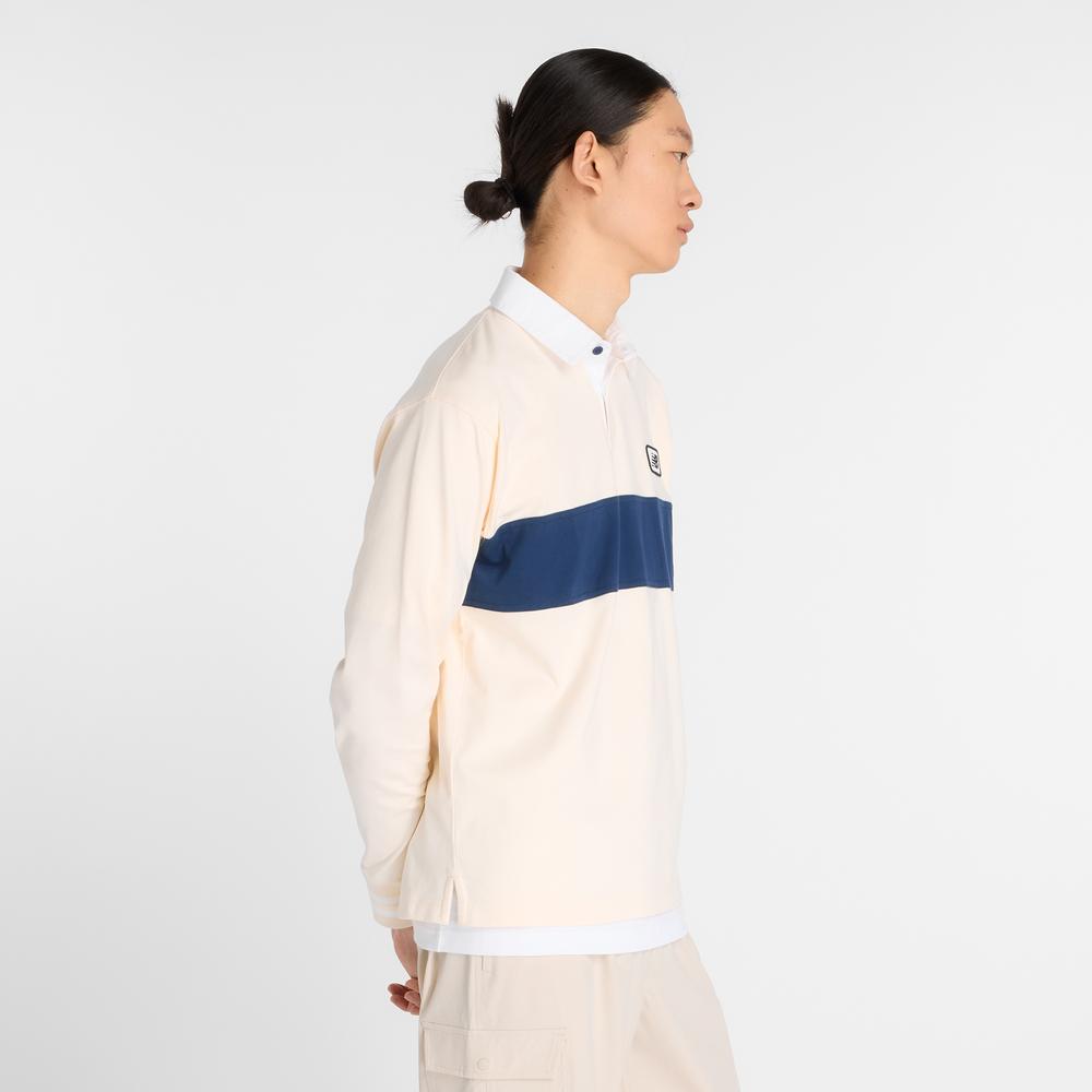 Pánské košile New Balance MT53533PEF - béžové