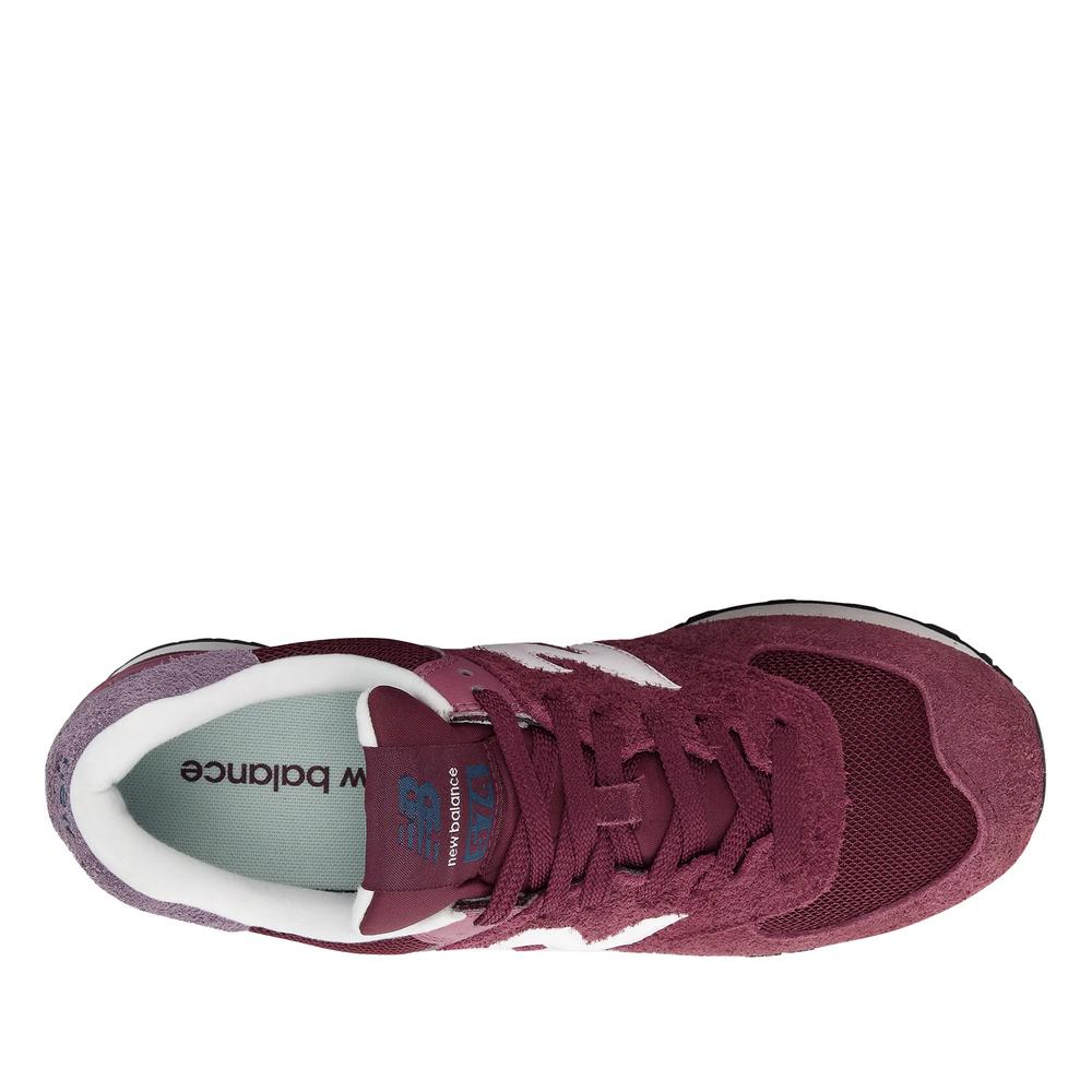 Boty New Balance U574ABO - bordové