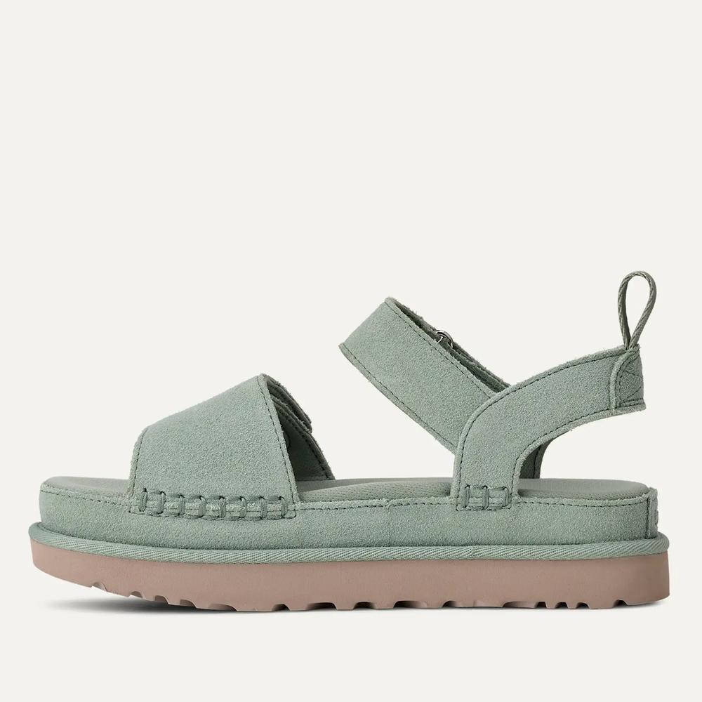 Sandále dámské Ugg Goldenstar 1136783-ART - zelené