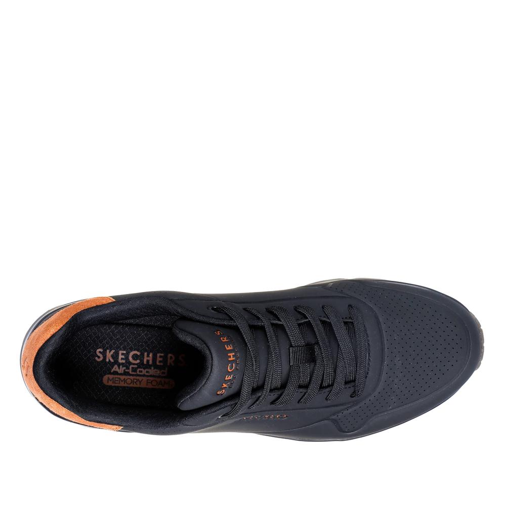 Boty Skechers Uno Suited On Air 183004BBK - černé