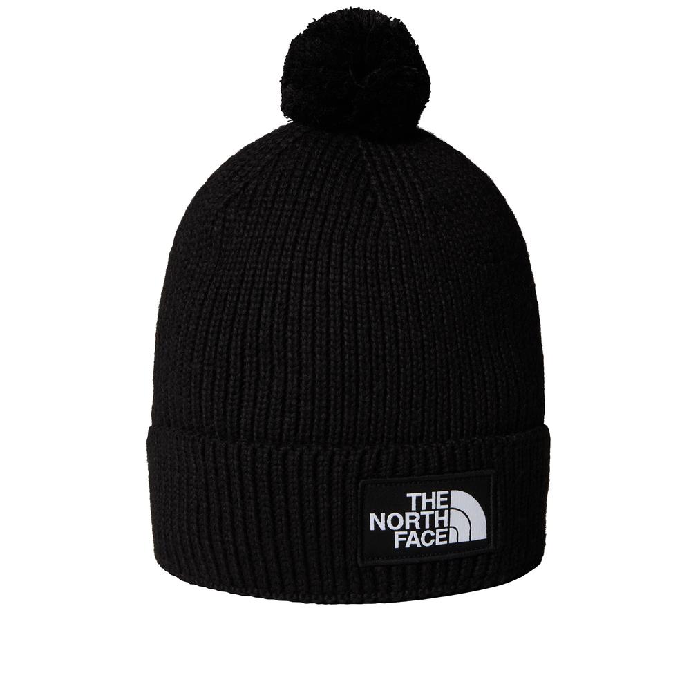 Čepice The North Face Logo Box Cuffed Beanie 0A8CHFJK31 - černé
