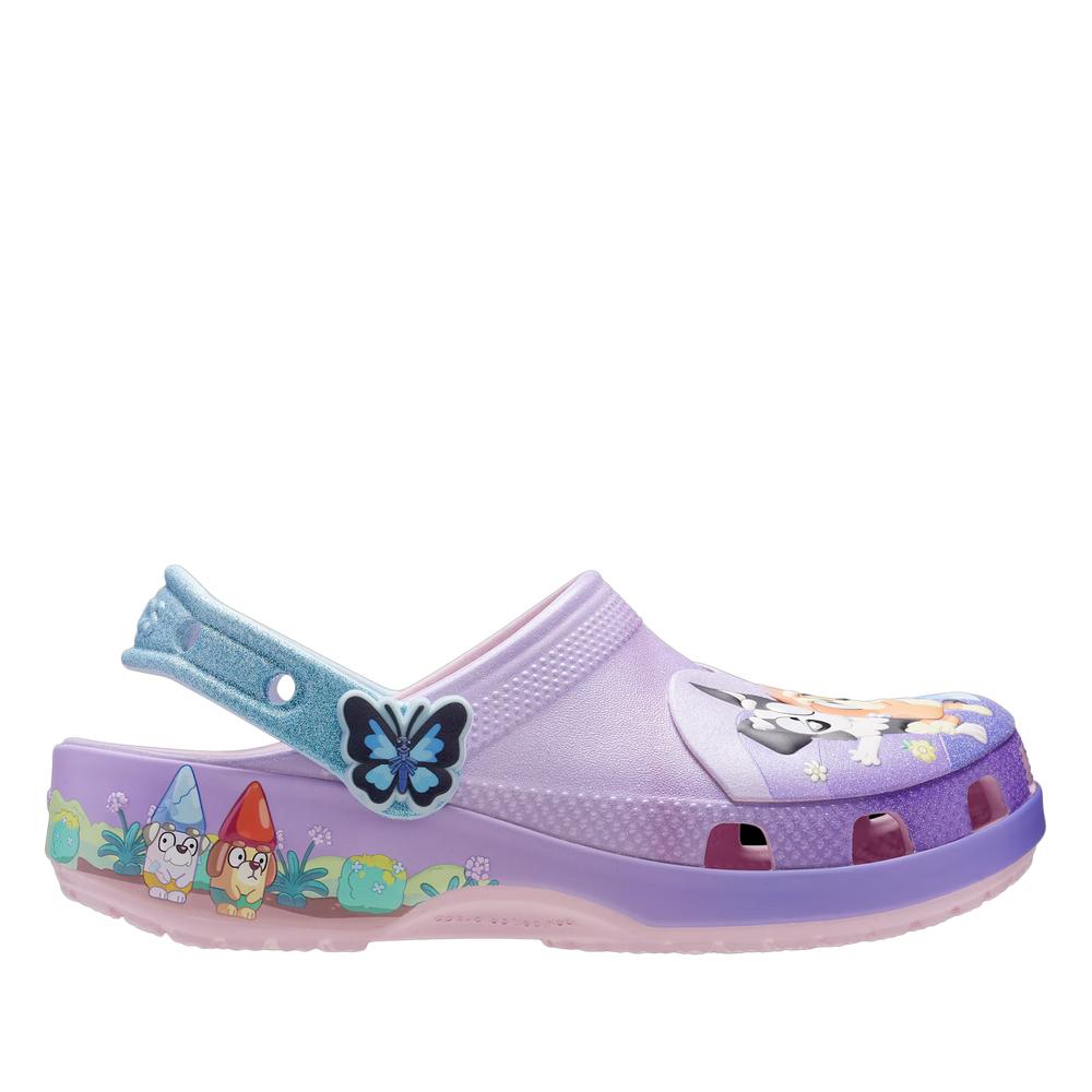Dětské Žabky Crocs Toddler Bluey Friends Forever Classic Clog 212370-90H - růžové