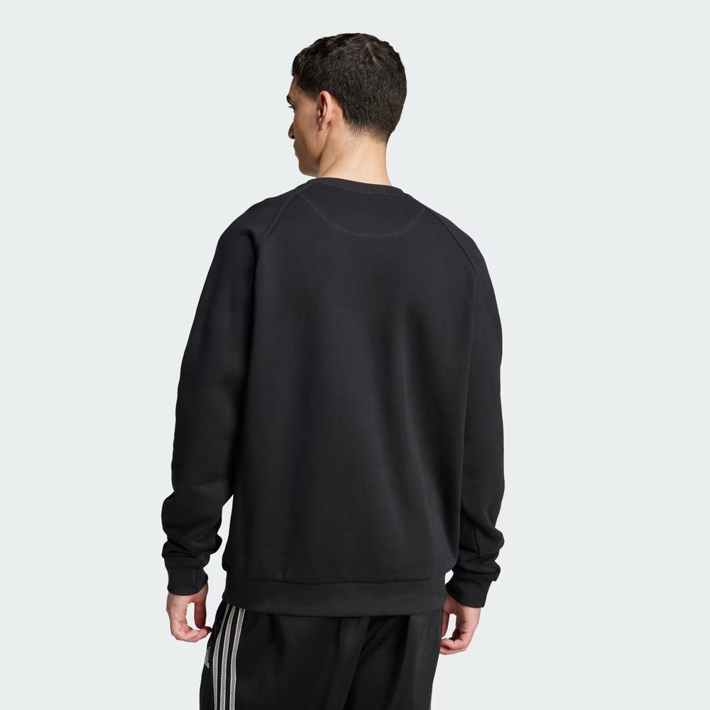 Mikina adidas Trefoil Essentials Crewneck JD2412 - černé