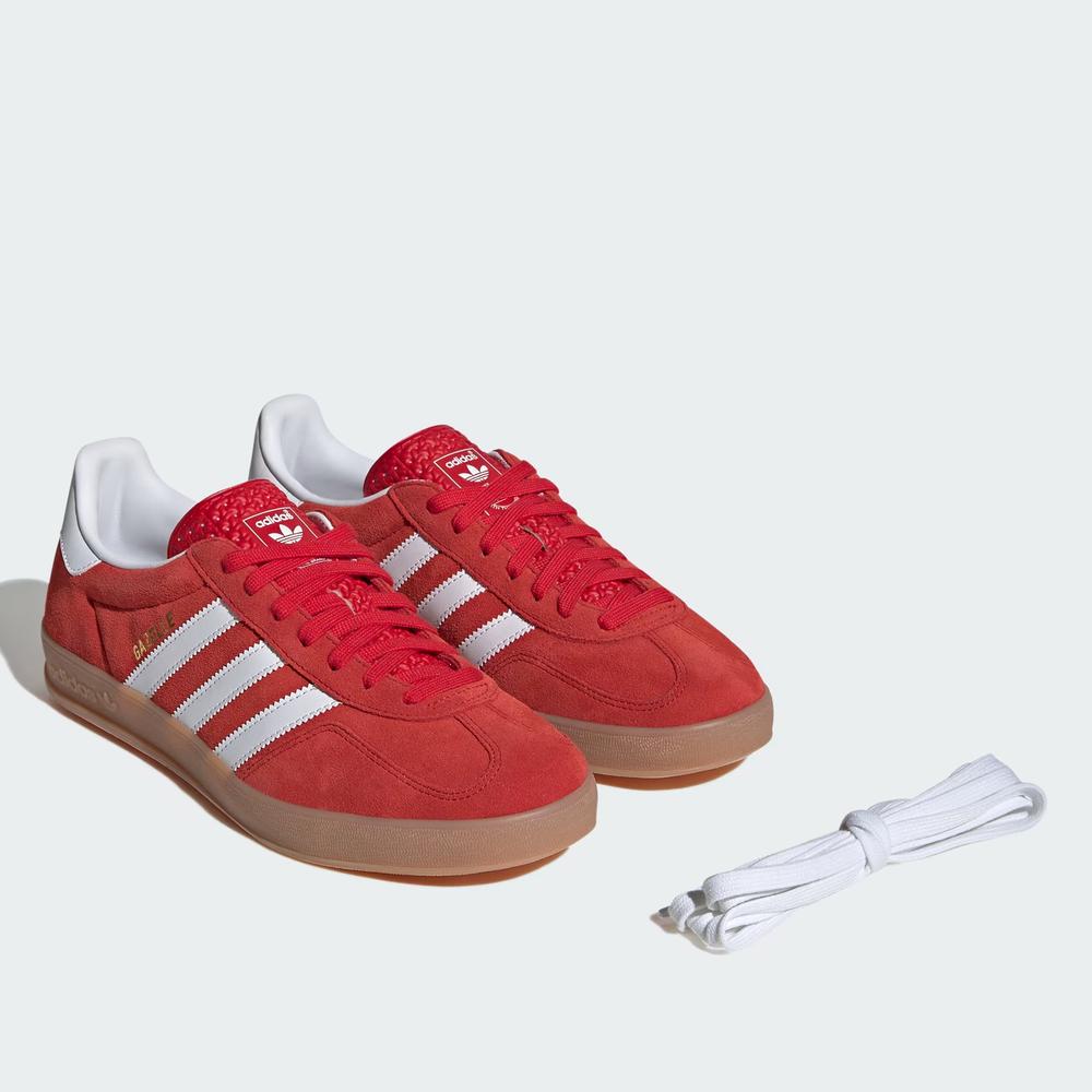 Boty adidas Gazelle Indoor JI2063 - červené