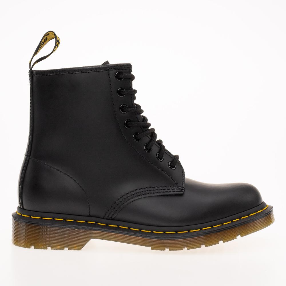 Boty Dr Martens 1460 Smooth Leather Lace Up 11822006 - černé