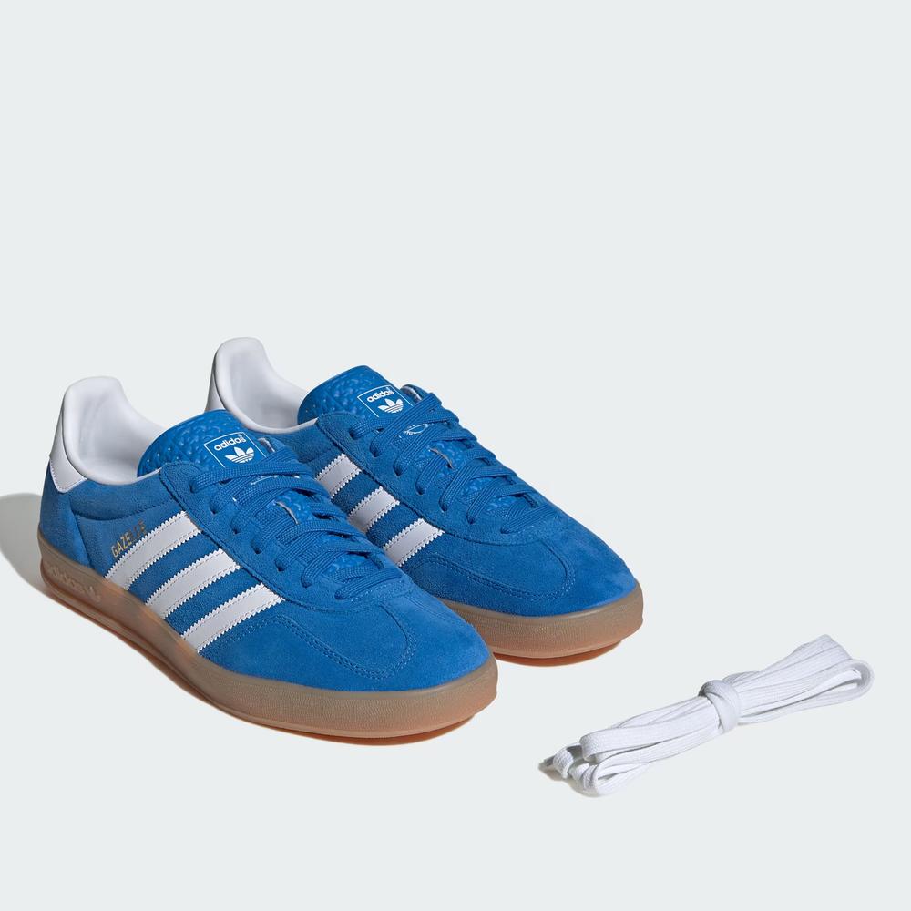 Boty adidas Gazelle Indoor JI2061 - modré