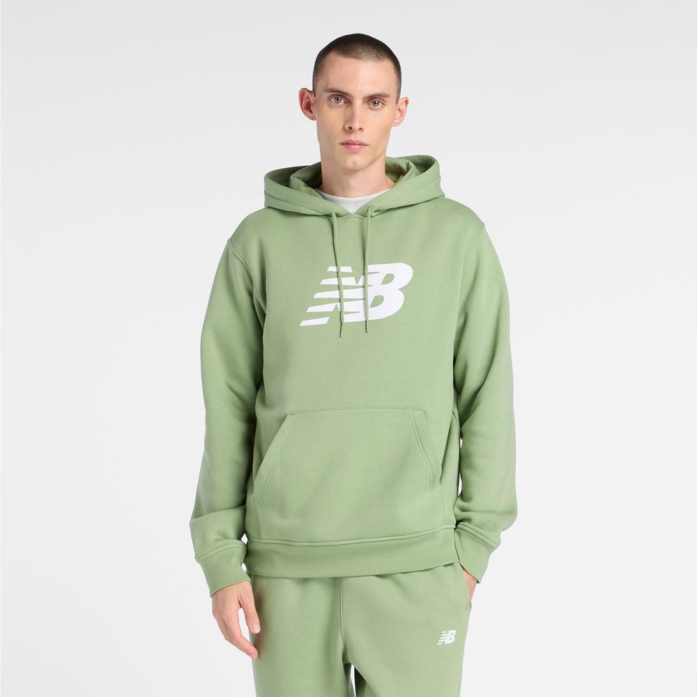 Pánská mikina New Balance MT43904AAR - zelené