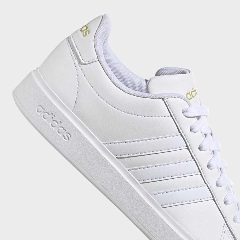 Boty adidas Grand Court Cloudfoam Lifestyle Court Comfort GW9213 - bílé
